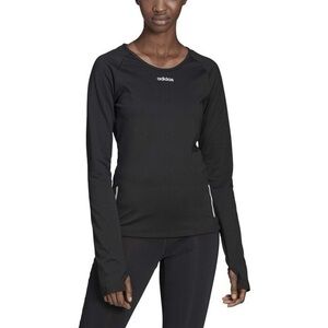 Adidas Climawarm Long Sleeve Top Black Size Medium
